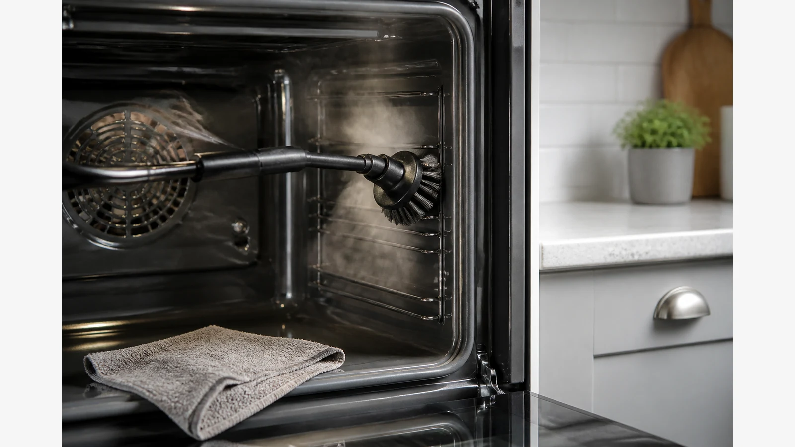 Steam cleaner for oven UK: cool-first checklist