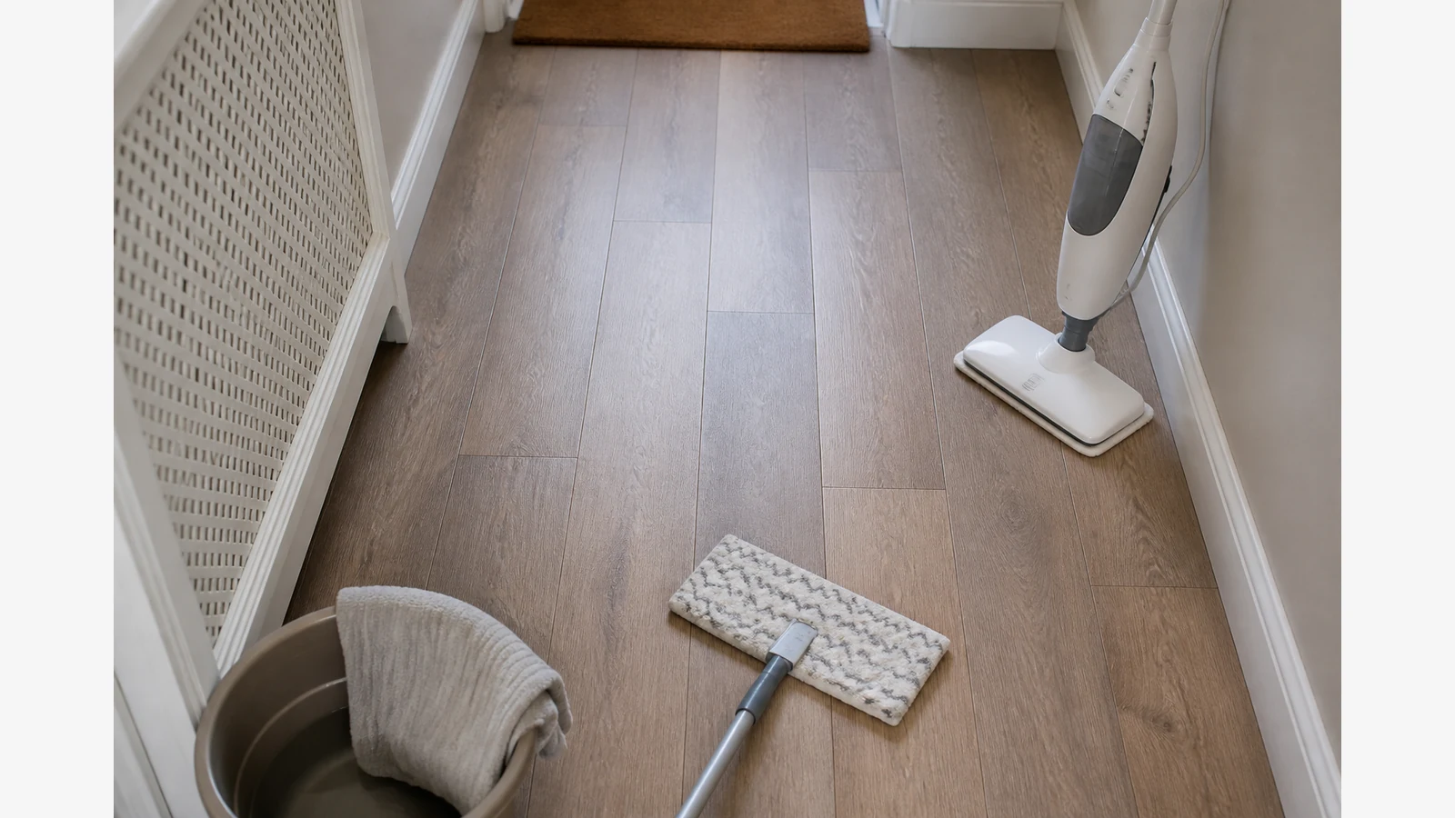 Steam cleaner on laminate floors UK: warranty rules